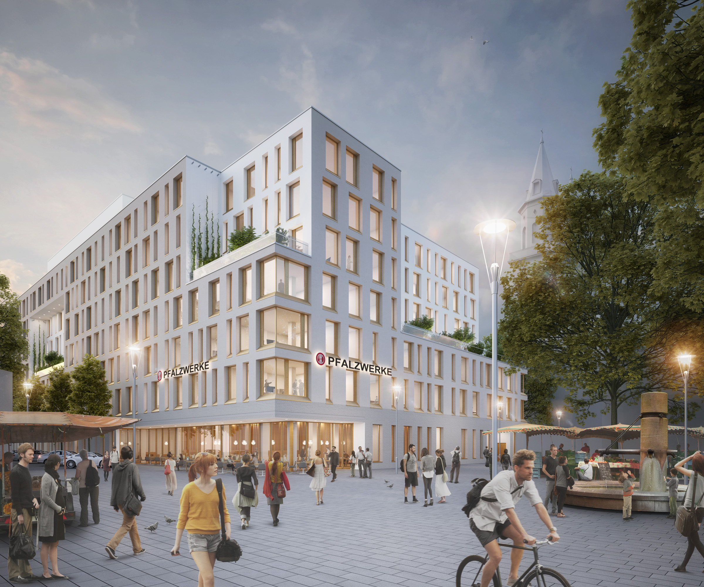 Neubau Pfalzwerke in Ludwigshafen